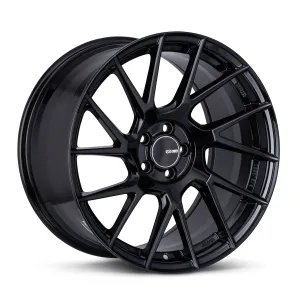 Enkei TM7 17x8.0 5x114.3 45mm Offset 72.6mm Bore Gloss Black Wheel - 507-780-6545BK