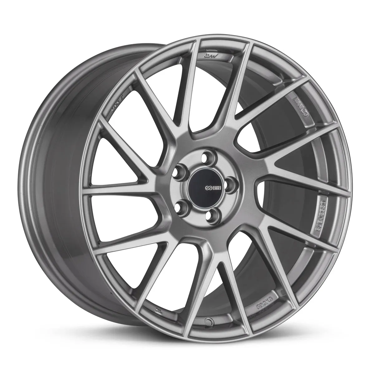 Enkei TM7 17x9 5x100 45mm Offset 72.6mm Bore Storm Gray Wheel - 507-790-8045GR