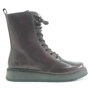 Fly London RAMI043FLY Leather Women's Ankle Platform Boots