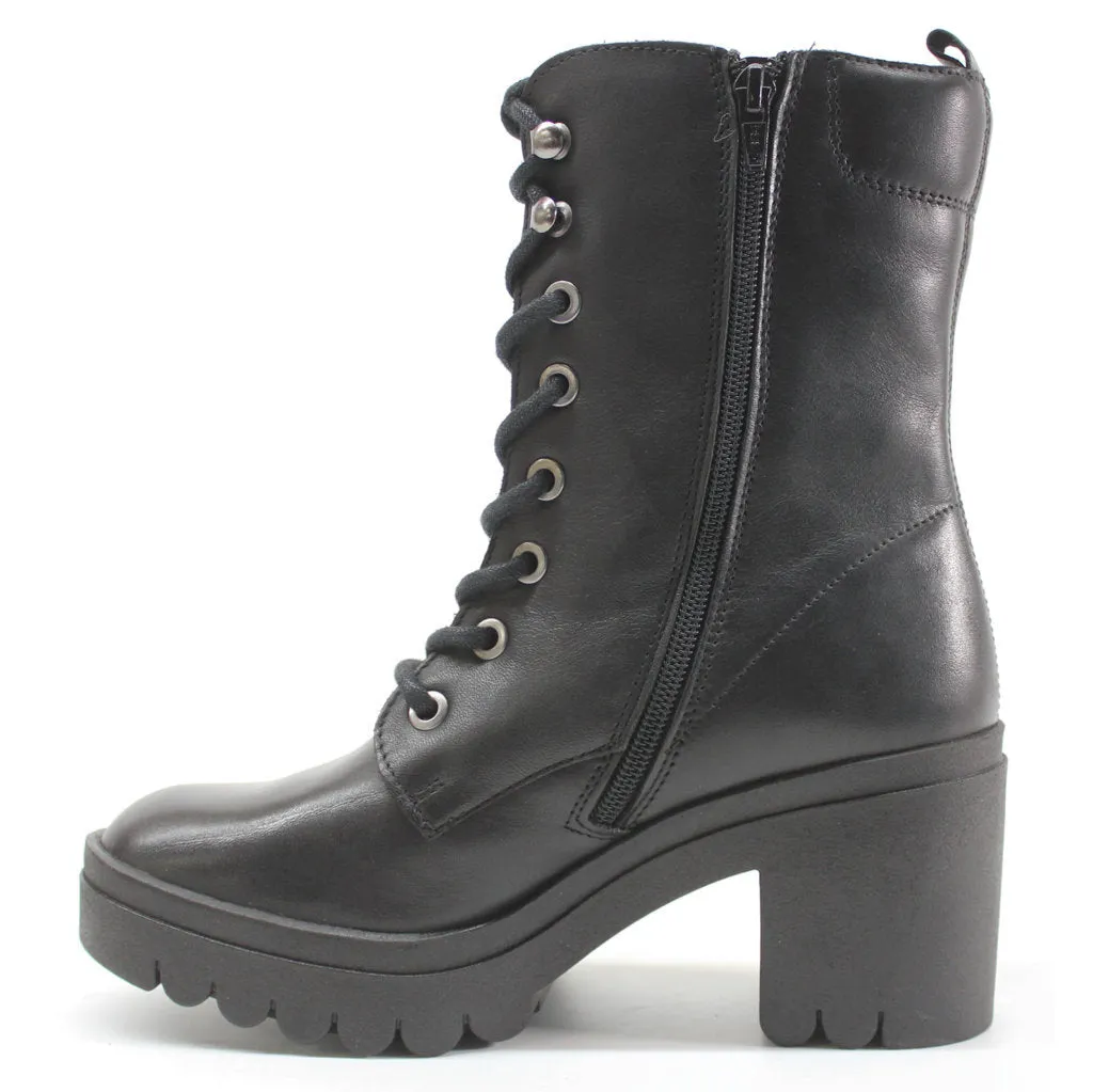 Fly London Tiel642Fly Leather Women's Block Heel Ankle Boots