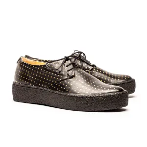 GEEK PLATFORM Pois | Leather Wedge