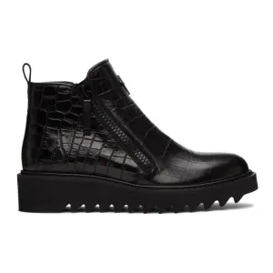 Giuseppe Zanotti Black Tegia Zip-Up Boots