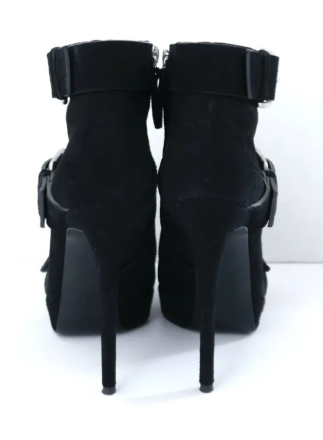 Giuseppe Zanotti women's black Emy Platform Boots