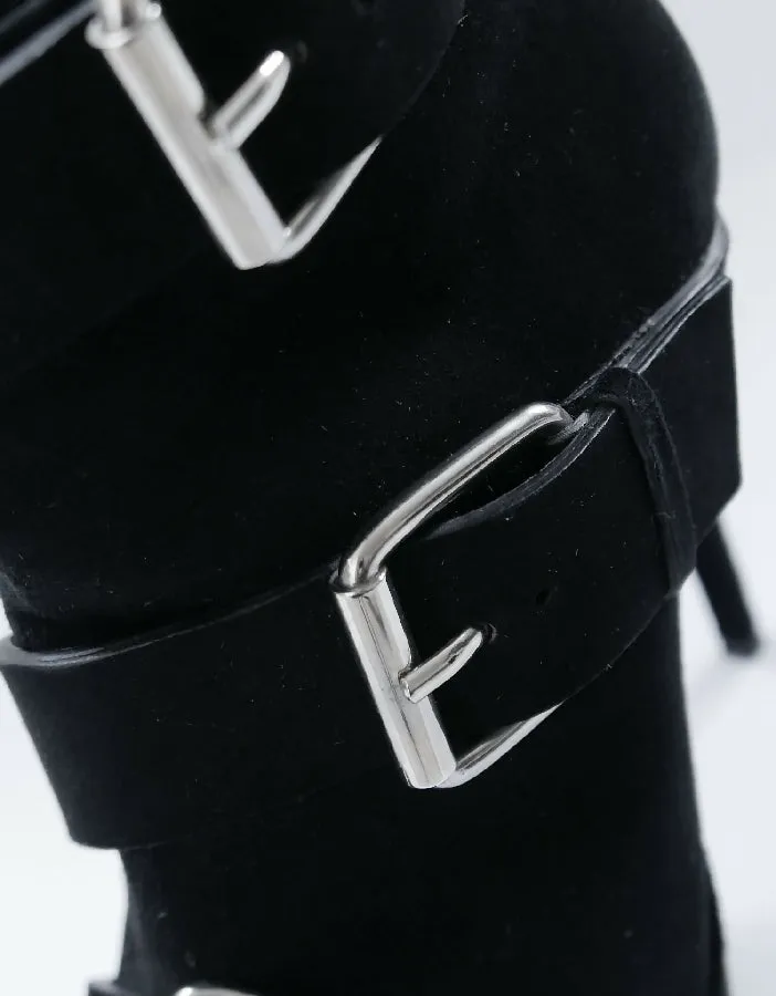 Giuseppe Zanotti women's black Emy Platform Boots