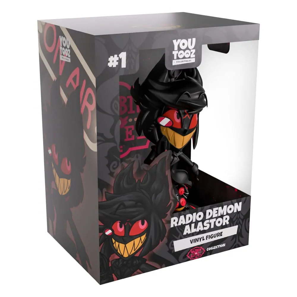 Hazbin Hotel Vinyl Figure Radio Demon Alastor 14 Cm