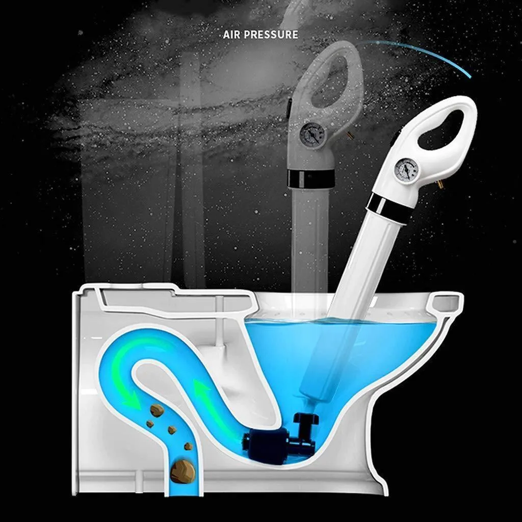 High Pressure Air Drain Blaster Bathroom Tool