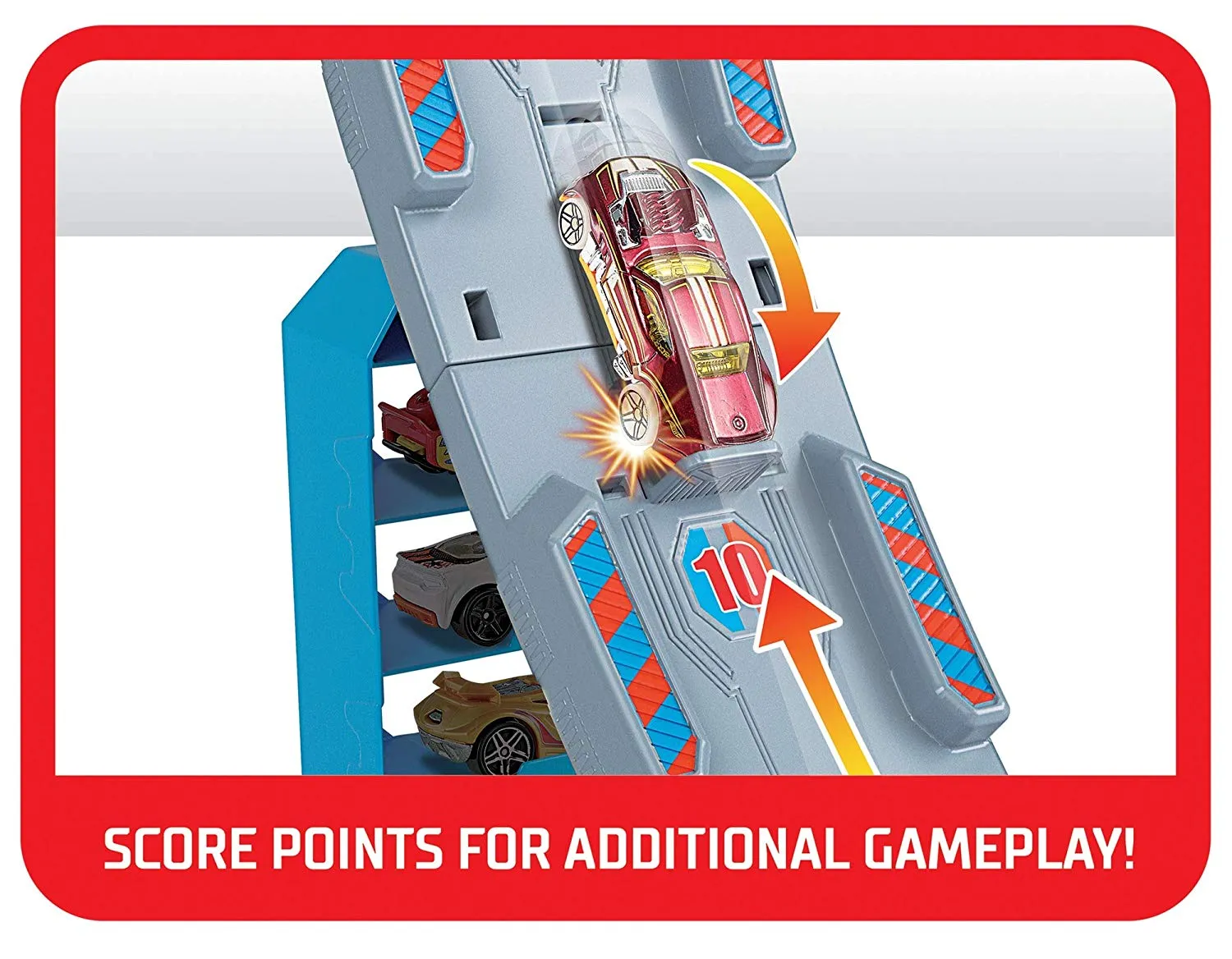 Hot Wheels Hill Climb Track Set Multicolor