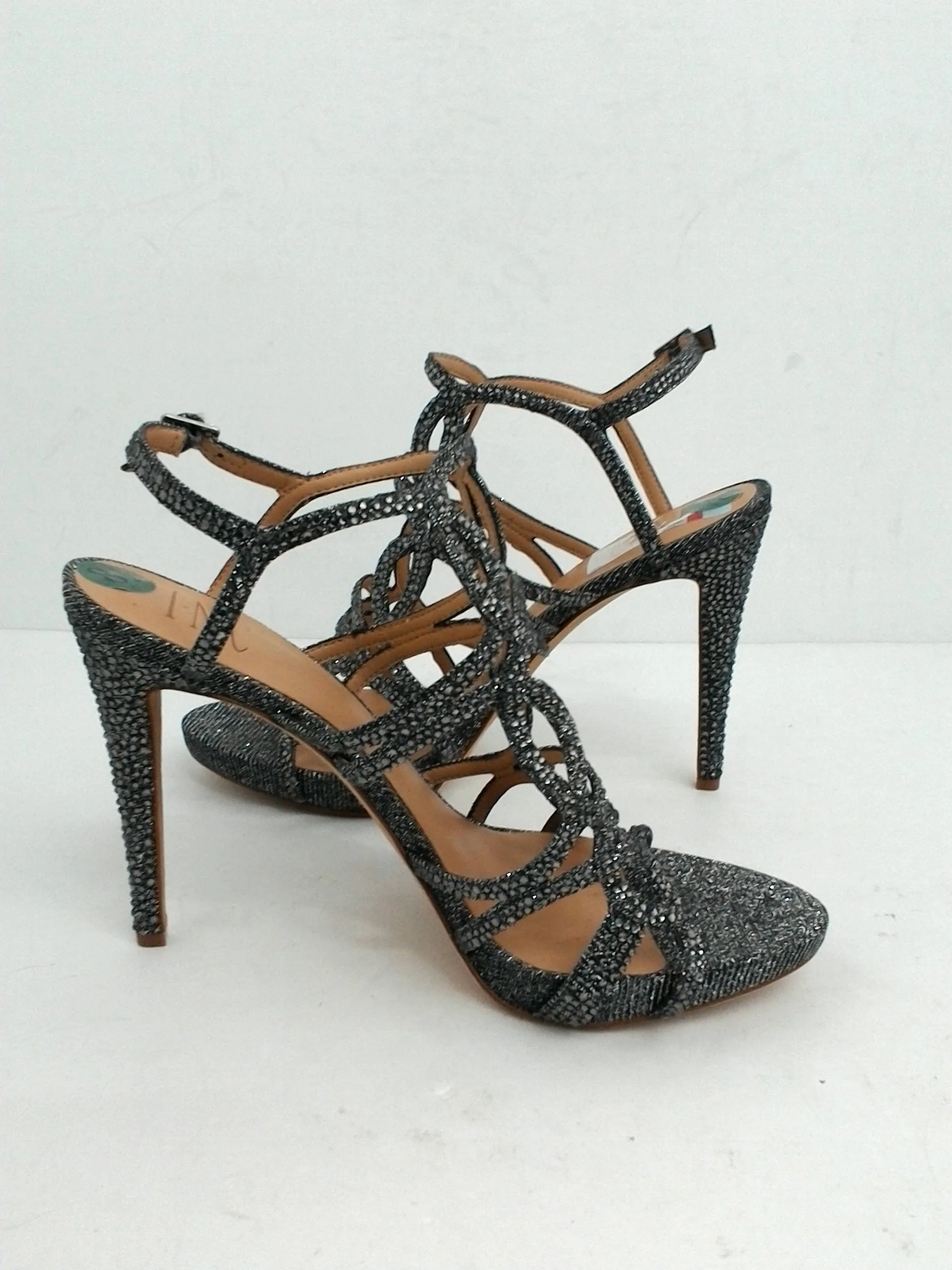 INC International Concepts Women's Sahvi Stiletto Heeled Sandal Size 8.5 M