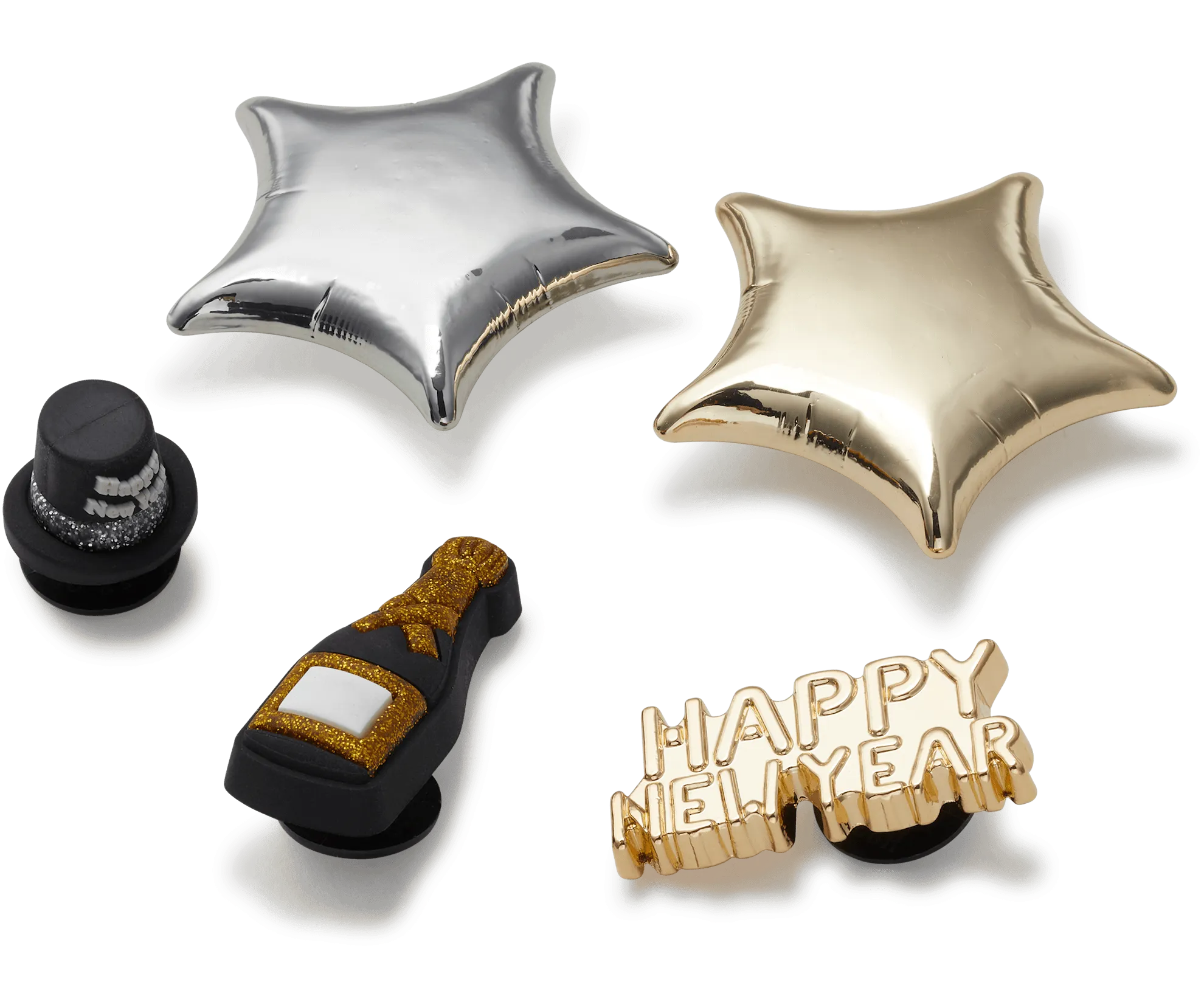Jibbitz New Year's Eve Balloon 5 pack
