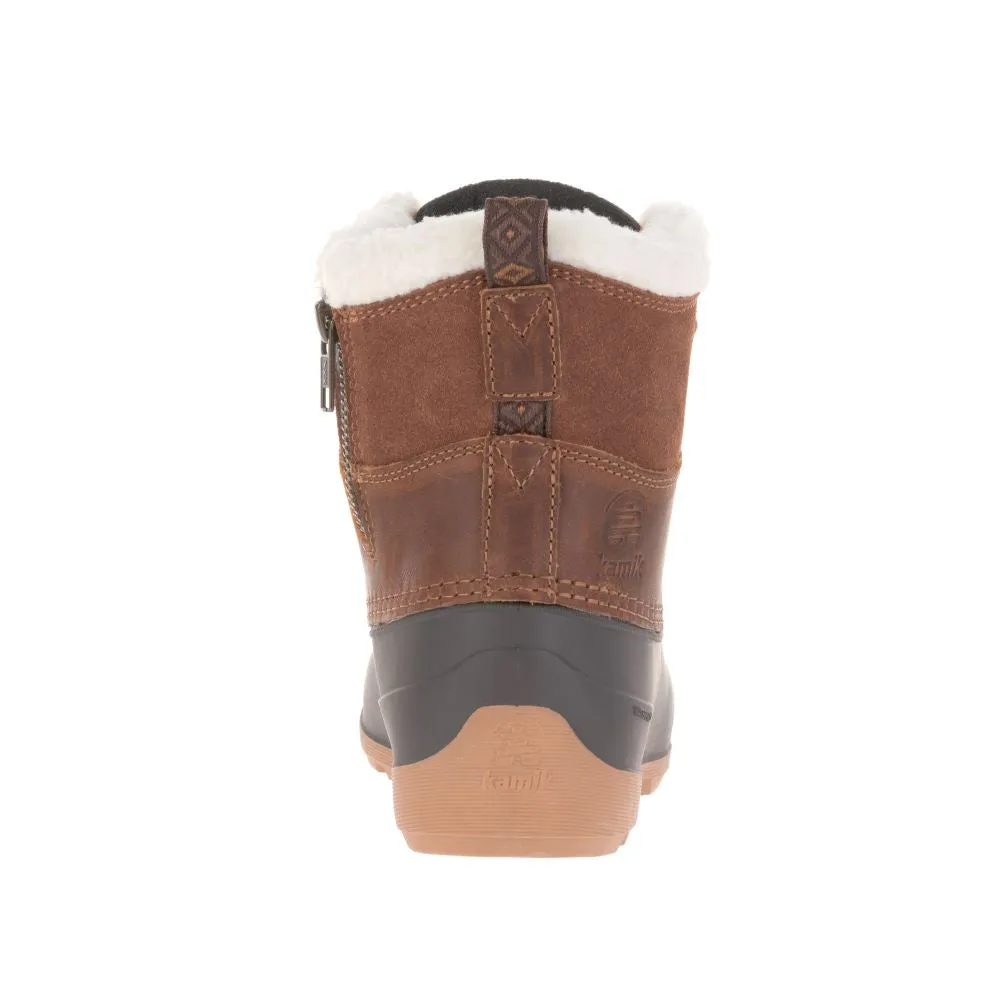 'Kamik' Women's Simona Mid Insulated Winter Boot - Tan