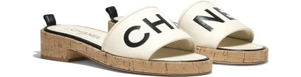 Lambskin Logo Mules