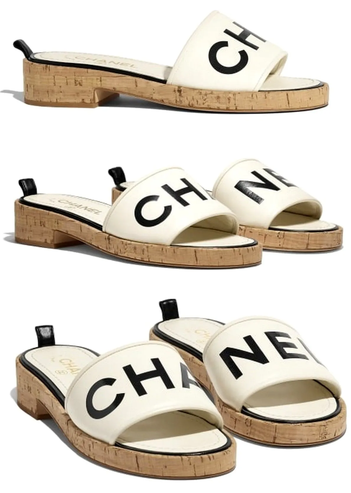 Lambskin Logo Mules