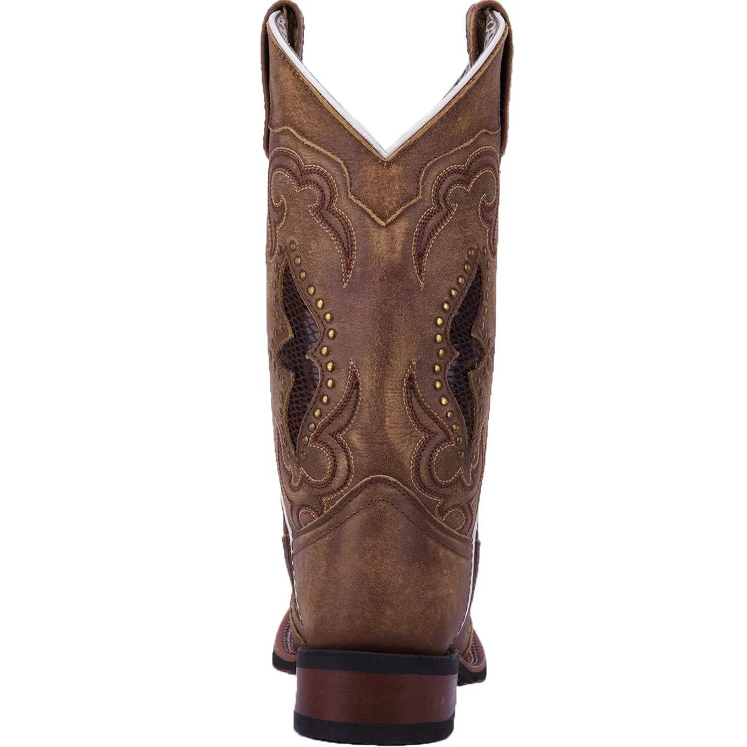 'Laredo' Women's 11" Spellbound Western Square Toe - Tan