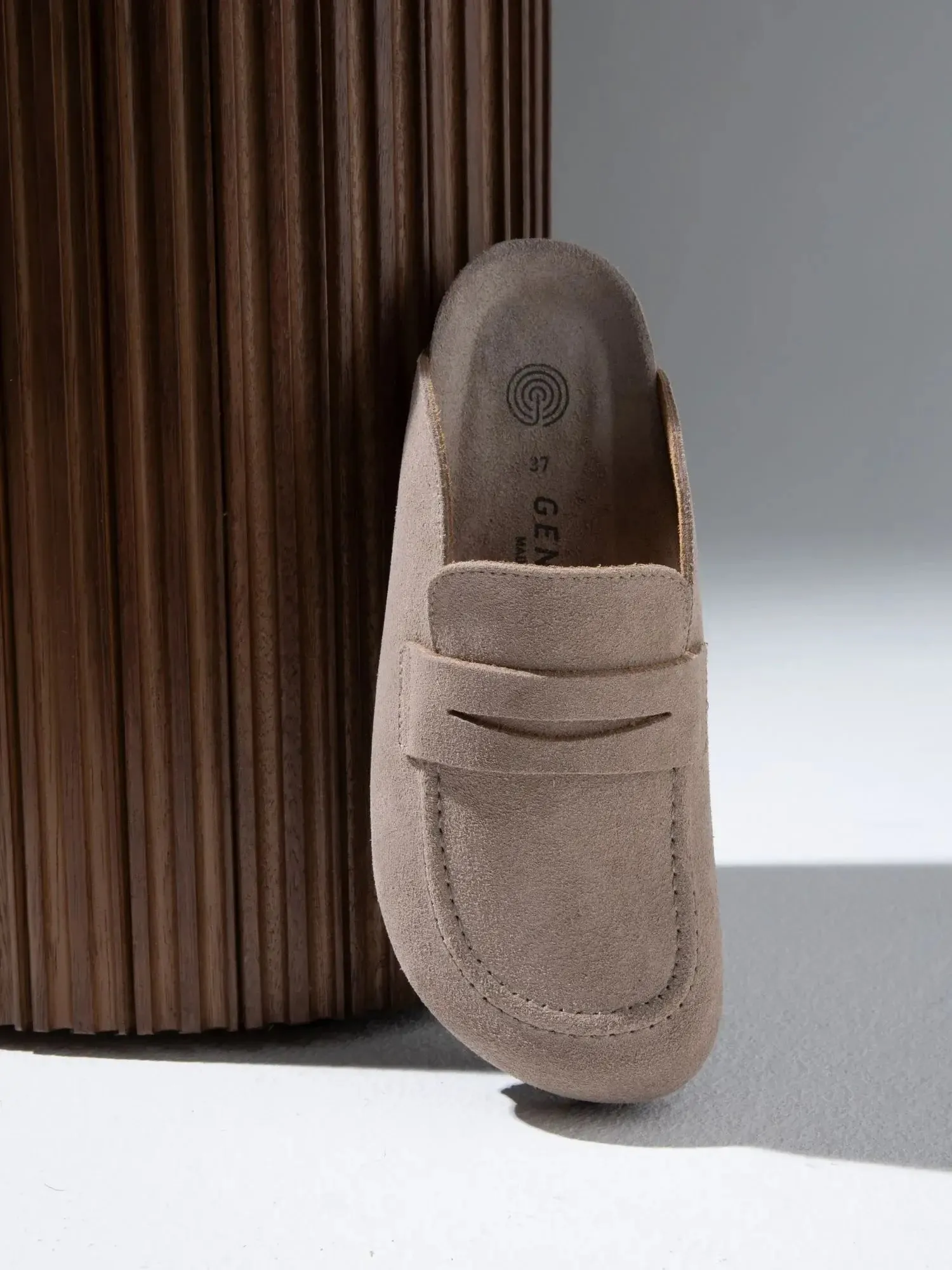 Lois Taupe Clogs