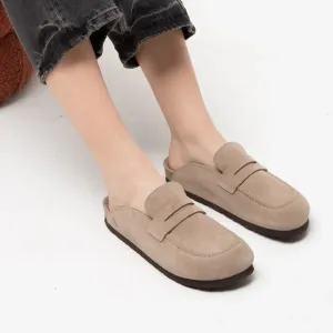 Lois Taupe Clogs