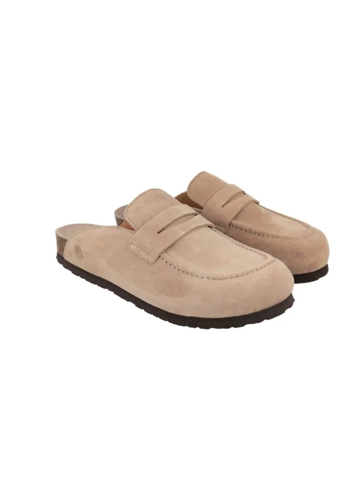 Lois Taupe Clogs