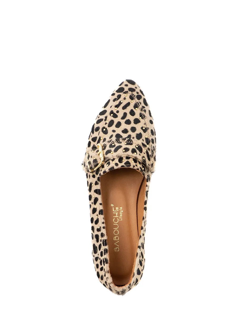 Luna | Loafer Panter Beige