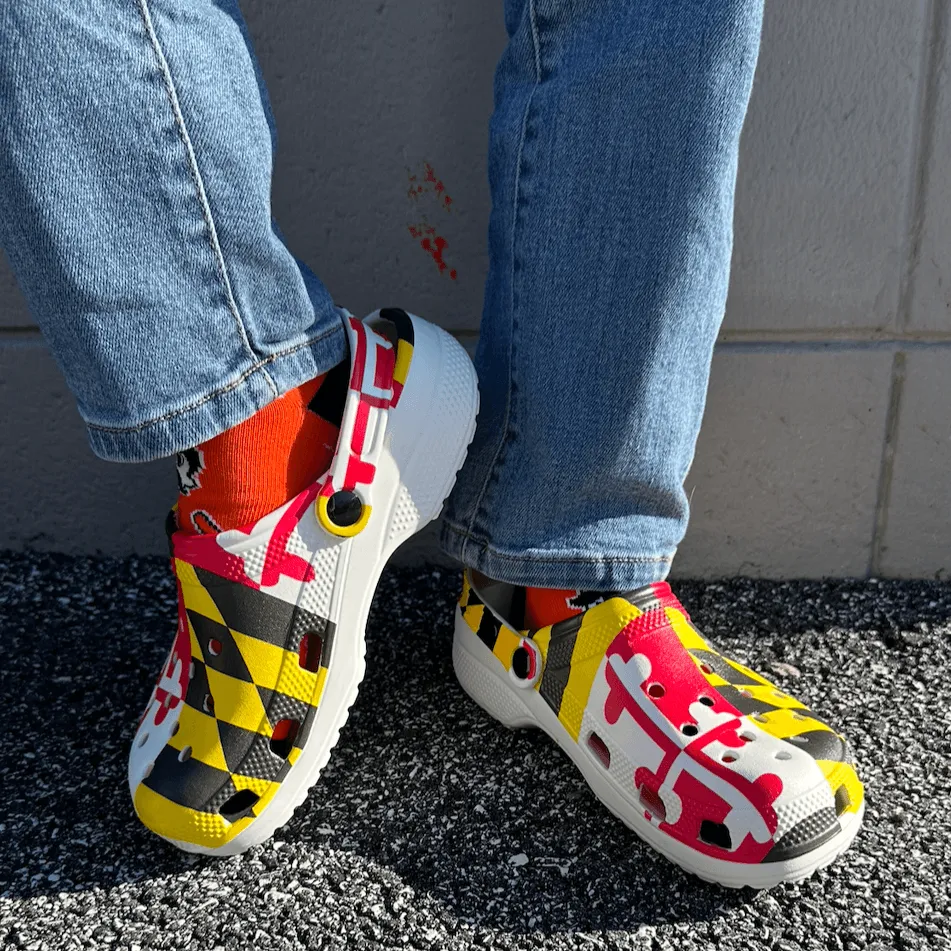 Maryland Flag / Clogs