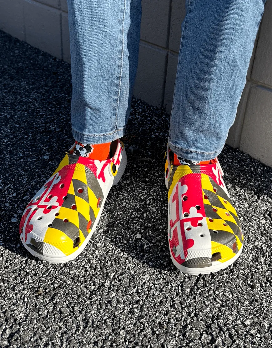 Maryland Flag / Clogs