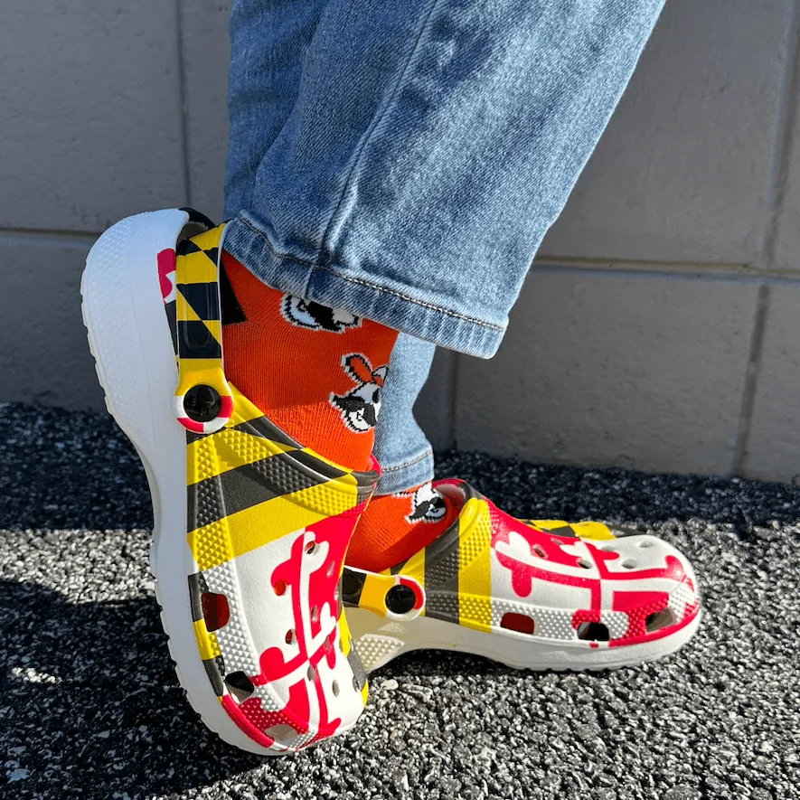 Maryland Flag / Clogs
