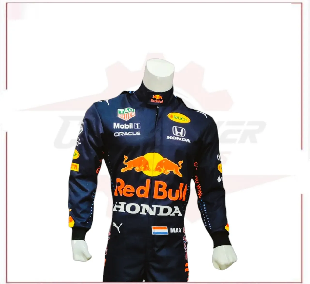 Max Verstappen 2021 F1 Red bull Race Suit