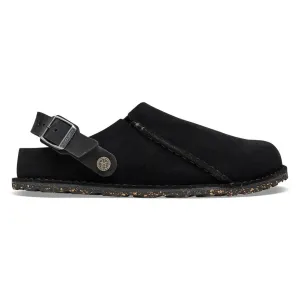 Men's Birkenstock Lutry Suede 1025323  Color:  Black