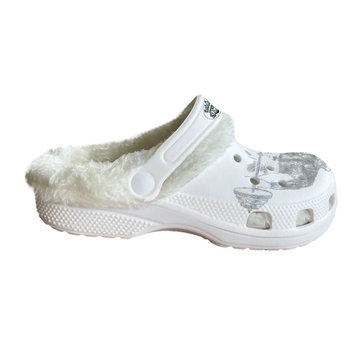 Men's Classic Clogs with Fleece white lifters clogs