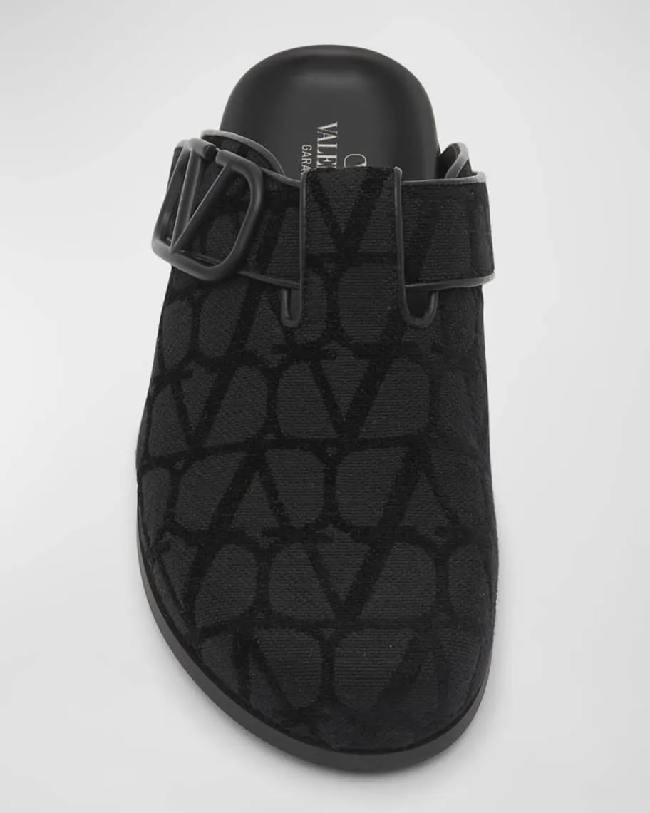 Men's clogs Toile Iconographe Valentino Garavani