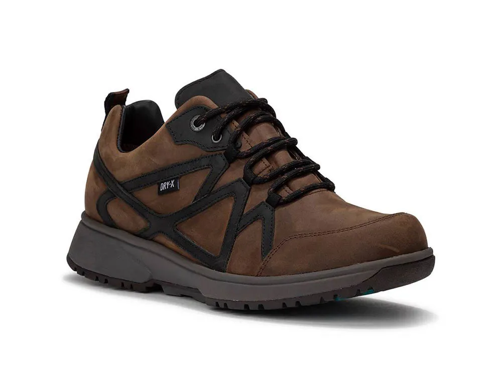 Mens Waterproof Abo Brown Hiking Shoes