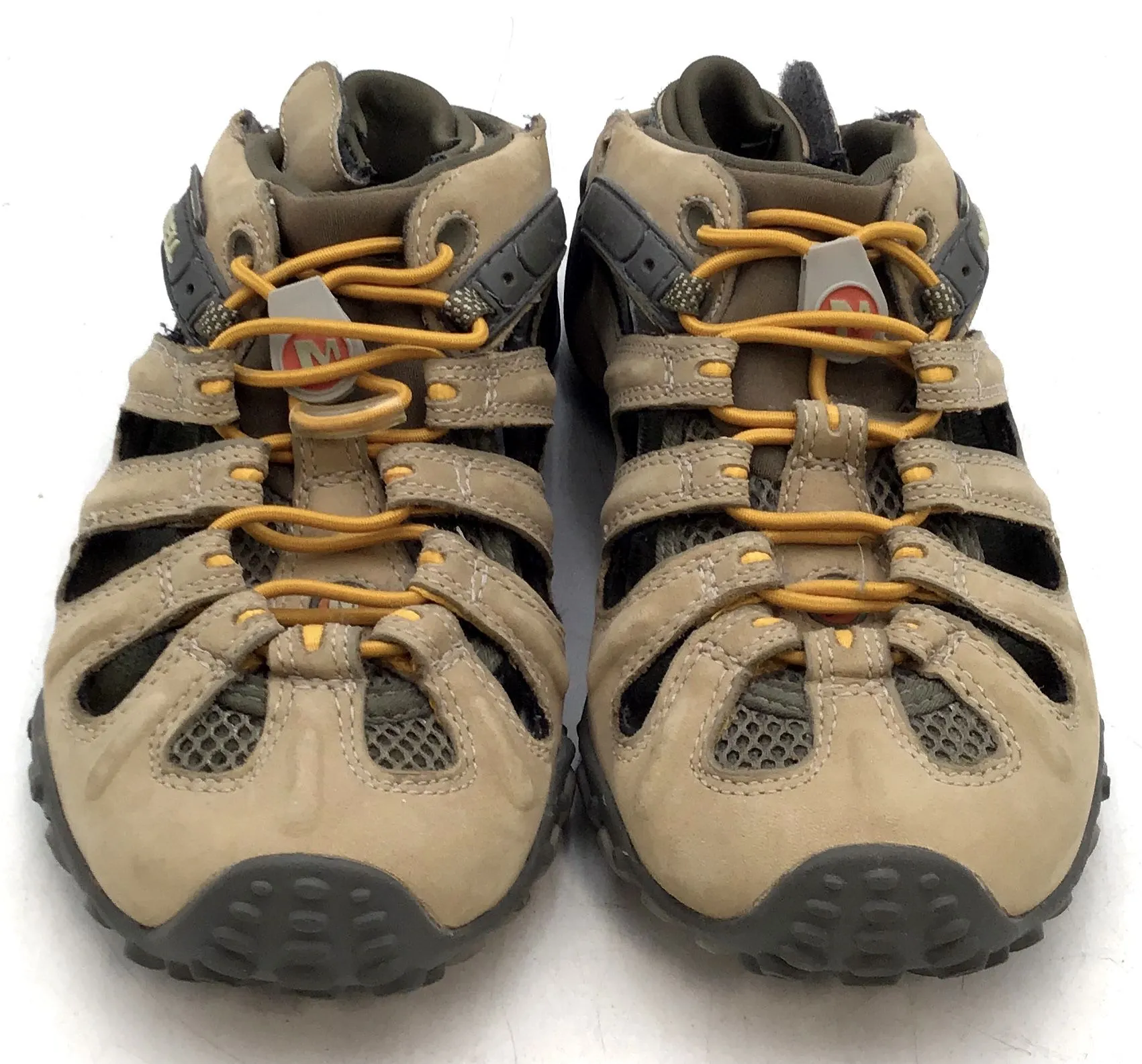 Merrell Women's Tan Hiking Fisherman Sandal - Size 8.5