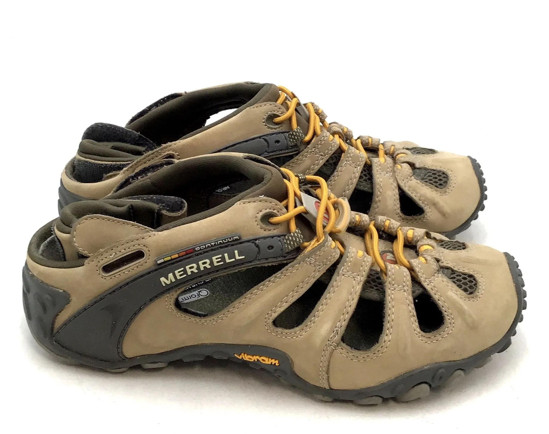 Merrell Women's Tan Hiking Fisherman Sandal - Size 8.5