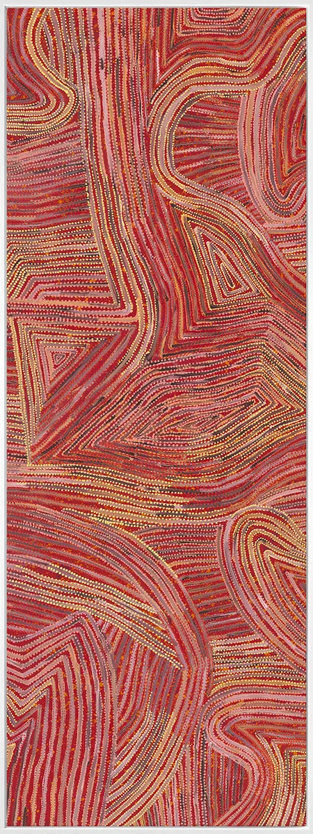 Mina Mina Jukurrpa IV Canvas Art Print
