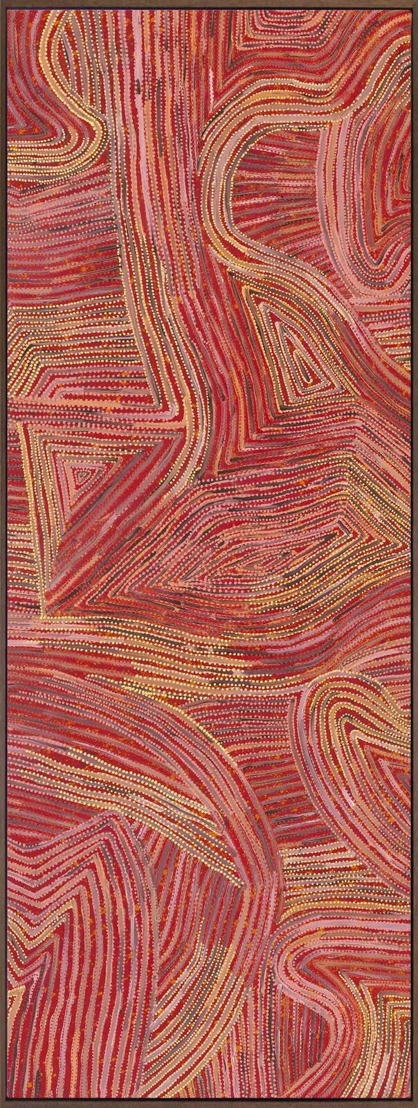 Mina Mina Jukurrpa IV Canvas Art Print