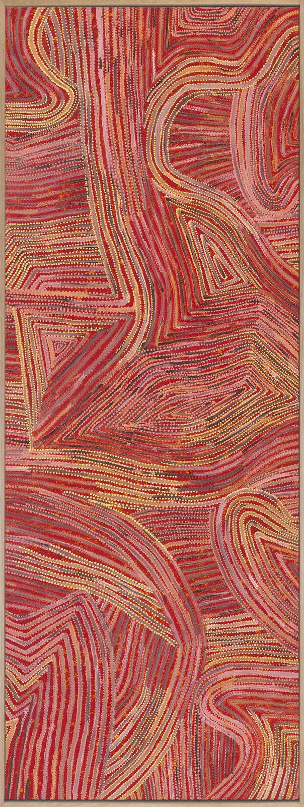 Mina Mina Jukurrpa IV Canvas Art Print