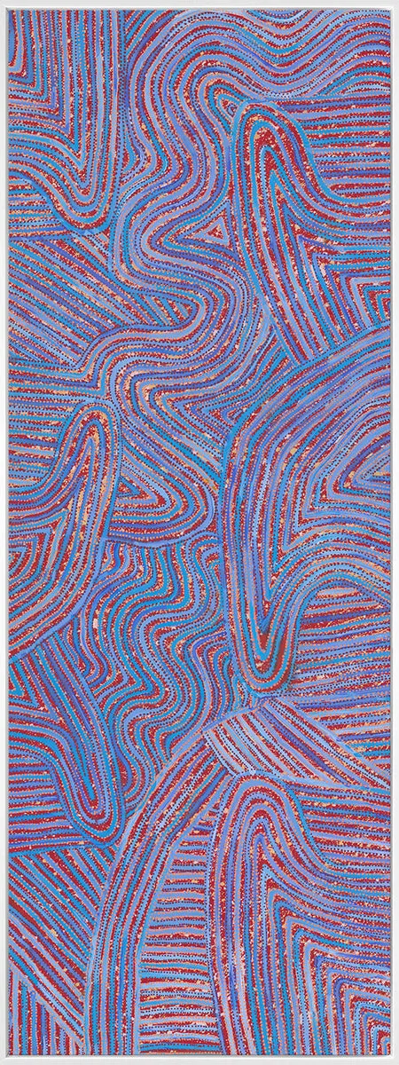 Mina Mina Jukurrpa V Canvas Art Print
