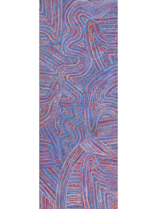 Mina Mina Jukurrpa V Canvas Art Print
