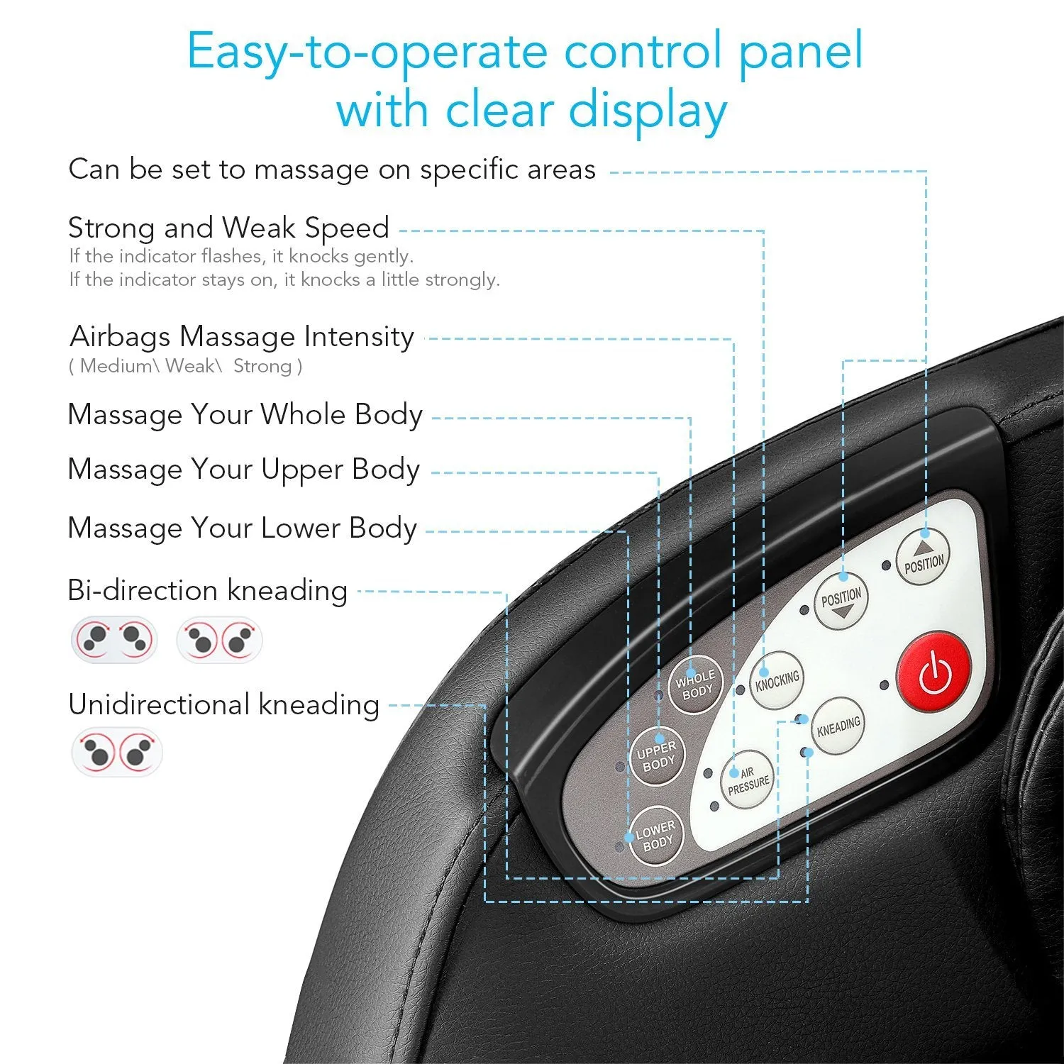 Naipo Shiatsu Massage Chair Full Body Massager