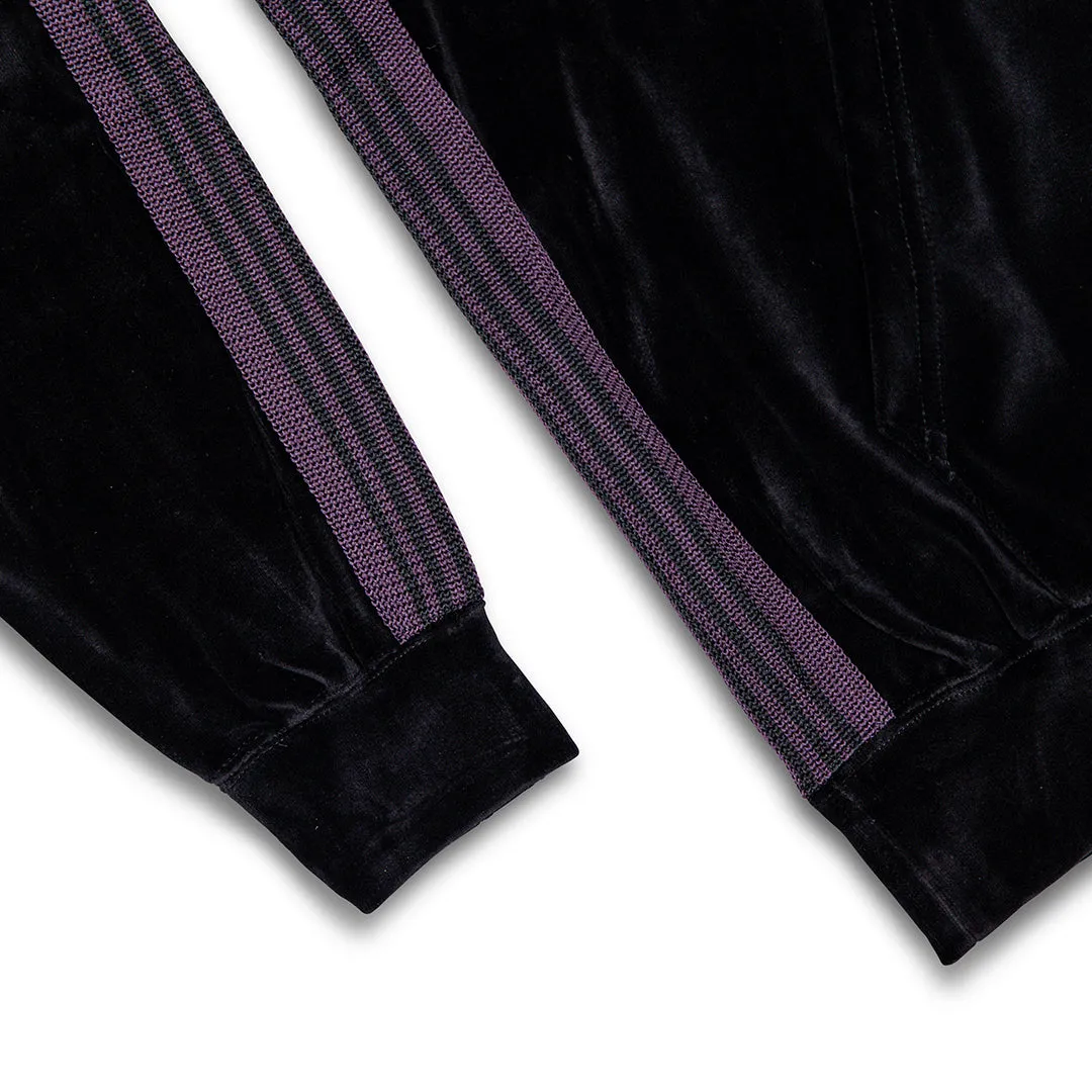 Needles Velour Track Hoody Black
