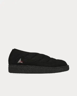 Nuvolau Black Slip Ons