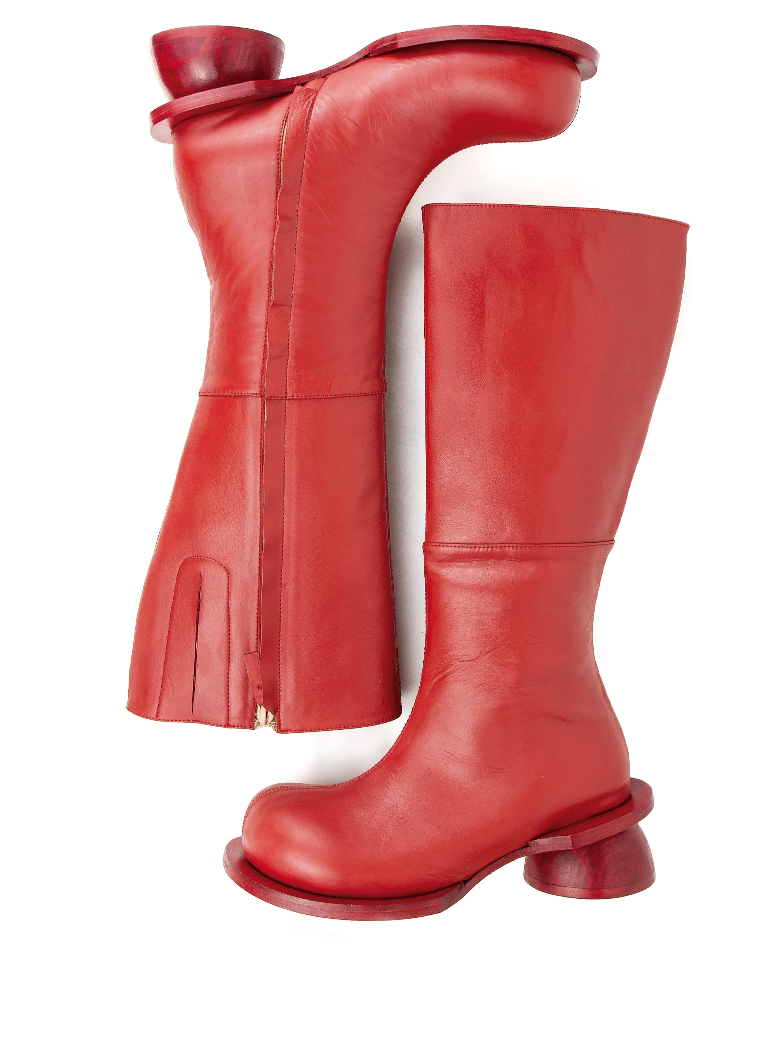 Olivia No Platform Red