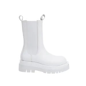 PAULA Basic Leather Ankle Boots