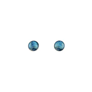 Pauline Gallagher Mina Blue Stud Earrings - Sd042
