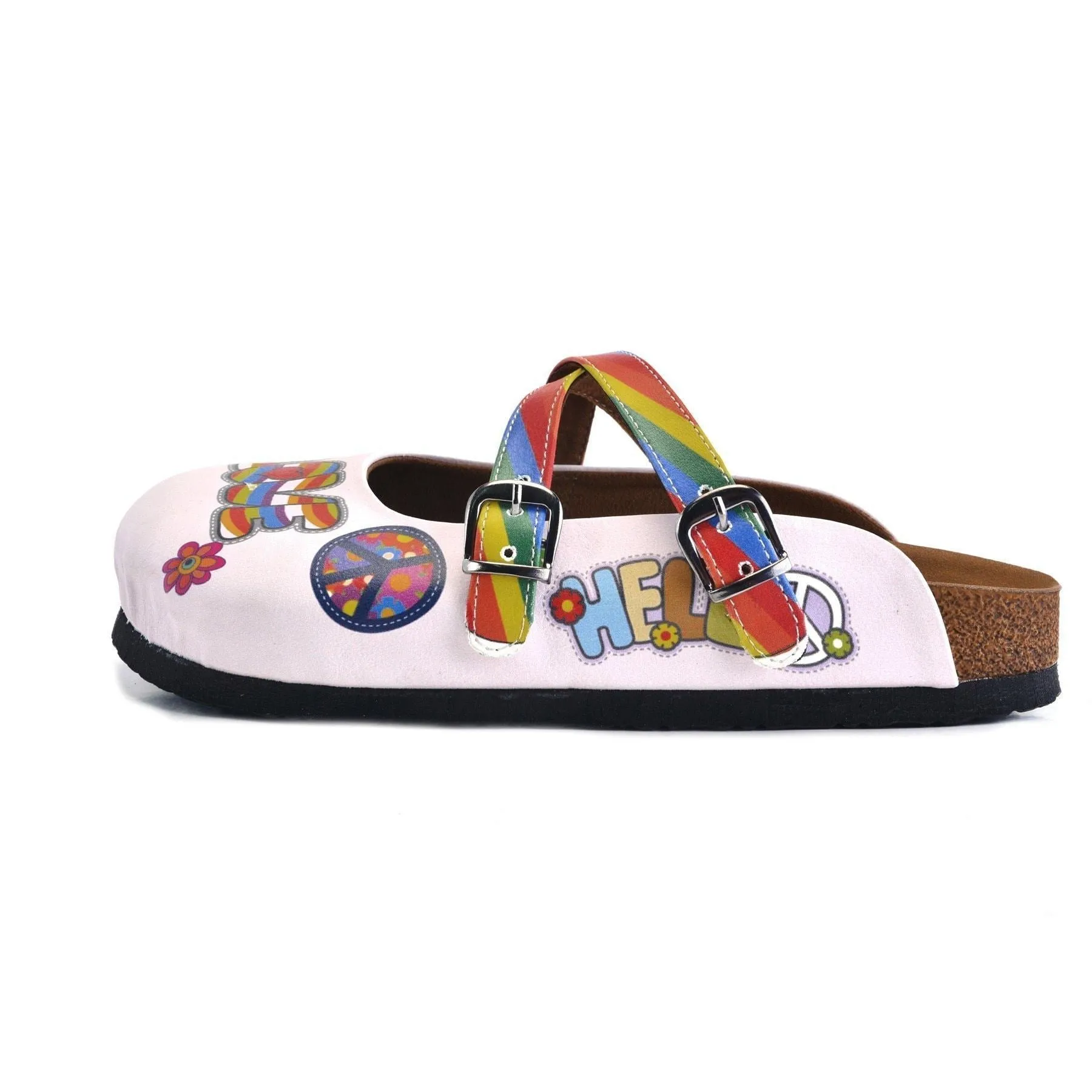 Peace & Love Clogs WCAL162