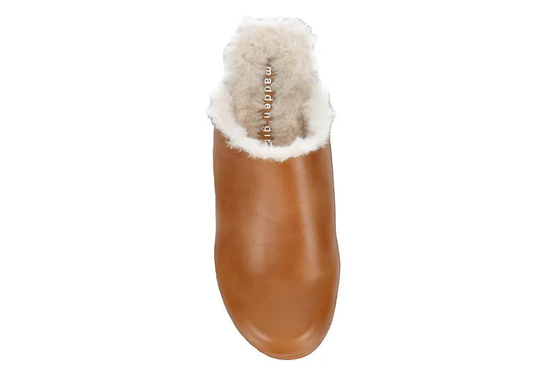 Platform Faux Fur Shearling Clog