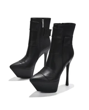 Platform Heel  Bkiner Black
