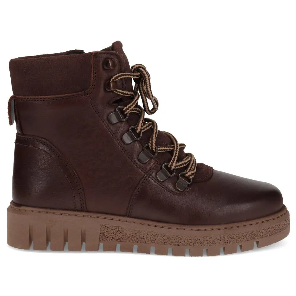 Platform Lace-Up Ankle Boots - TEJ40015 / 326 421