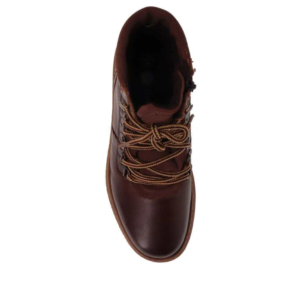 Platform Lace-Up Ankle Boots - TEJ40015 / 326 421