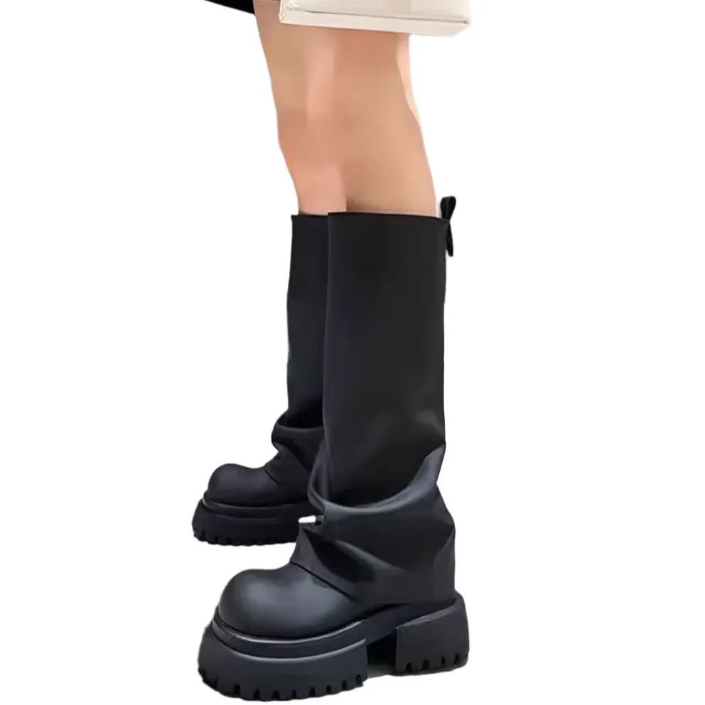 Platform Layered Boots