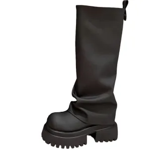 Platform Layered Boots