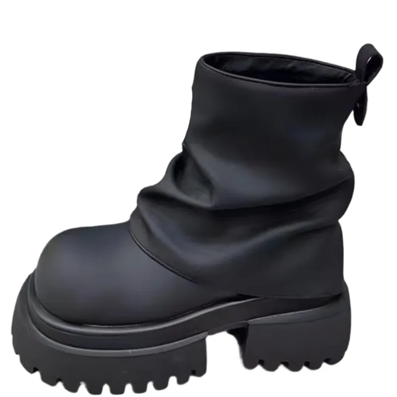 Platform Layered Boots